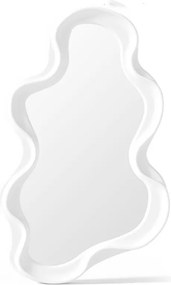 Διακοσμητικός καθρέφτης cloud λευκός Υ41x26x3εκ.