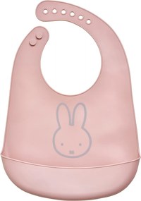 Σαλιάρα Σιλικόνης 4+ Μηνών Miffy Koko Pink 69-24737