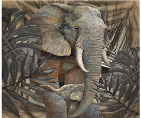 Πίνακας Ελέφαντες - 100Χ100