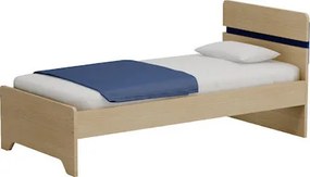 Κρεβάτι Μονό Samuela Μπλε, για Στρώμα 90x190 εκ.