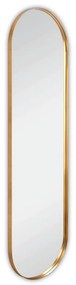Καθρέπτης Τοίχου Britta 1430579 40x150cm Gold Mirrors &amp; More Metal, Glass
