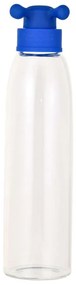 Μπουκάλι Νερού 20.21.0748 Borosilicate Γυάλινο 500ML Blue Rainbow Benetton Glass