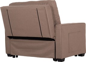 ΠΟΛΥΘΡΟΝΑ-ΚΡΕΒΑΤΙ KANNA HM3083.02 ΜΠΕΖ ΥΦΑΣΜΑ 113x92x87Υεκ.