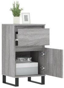 vidaXL Ντουλάπια 2 τεμ. Γκρι Sonoma 40x35x70 εκ. Επεξεργασμένο Ξύλο