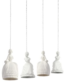 SE171-4 HANDAN &amp; LATIFE WHITE PENDANT+