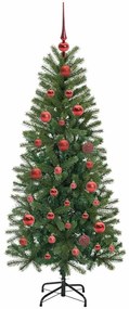 vidaXL Τεχνητό Χριστουγεννιάτικο Δέντρο Πράσινο 150 cm ΠΕ και PVC