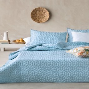 Κουβερλί Polenta 19 Ciel Kentia Queen Size 240x220cm Microfiber-Polyester