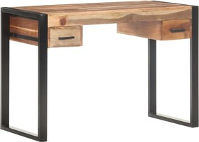 vidaXL Γραφείο 110 x 50 x 76 εκ. από Μασίφ Ξύλο