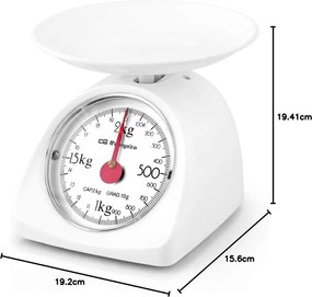 ζυγαριά κουζίνας Orbegozo PC 1015 Λευκό Πολύχρωμο