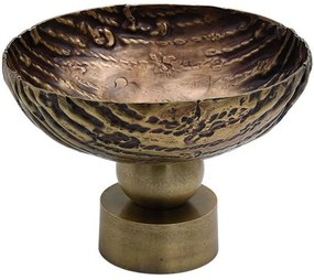 Διακοσμητικό Μπωλ 941-124-014 25x20cm Bronze Metal