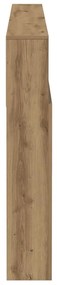 vidaXL Ντουλάπι κεφαλάρι Artisan Oak Κατασκευασμένο ξύλο