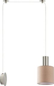 Απλίκα Τοίχου Homelighting 77-8798 Nickel/Brown
