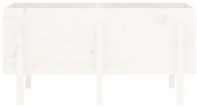 vidaXL Ζαρντινιέρα Υπερυψωμένη 121 x 50 x 57 εκ. από Μασίφ Ξύλο Πεύκου