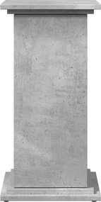 vidaXL Βάση Οθόνης με Αποθ. Γκρι Σκυρ. 31x30x60 εκ. Επεξεργ. Ξύλο