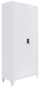 Metal Wardrobe Everet Fylliana White 90*40*190 cm