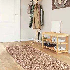 vidaXL Χαλί Runner MARSA Κίτρινο 80 x 250 cm Πολυέστερ και PVC