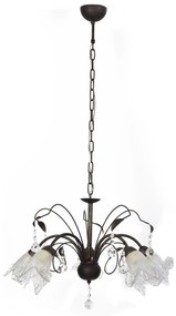 Φωτιστικό Οροφής 1017-5P MEMO BRONZE PATINA PENDANT LAMP Γ2 - 77-4475 - 21W - 50W - 77-4475