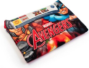 Παιδικό Πόντσο (50x100) Dimcol Avengers 198 White-Multi