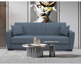 Καναπές-Κρεβάτι Anima 40.0114 3Θέσιος Με Αποθηκευτικό Χώρο 210x80x75cm Grey Zita Plus