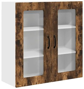 vidaXL Ντουλάπα Κουζίνας με ράφι Καπνιστό Δρύς 80 x 31 x 80 εκ.