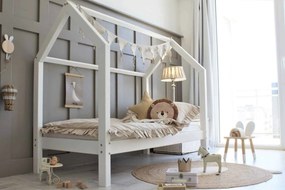 Κρεβάτι Παιδικό Montessori Classic White 90×200cm  Luletto (Δώρο 10% έκπτωση στο Στρώμα)