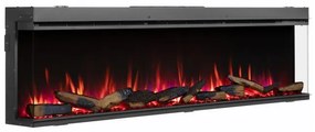 Έξυπνο Ηλεκτρικό Τζάκι Ένθετο 1500W Μαύρο Richen 3D Insert 183 R-EF 411A Sieline-R-EF 411A-Μαύρο R-EF 411A