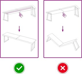vidaXL Επιφ Τραπεζιού Αν Καφέ 160x40x(2-4)εκ. Επεξ. Μασίφ Ξύλο Δρυός