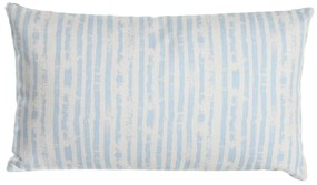 Μαξιλάρι DKD Home Decor 50 x 15 x 30 cm Ρίγες Μπλε Λευκό Μεσογείακός