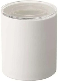 Βάζο Αποθήκευσης WH Large LBTYMZK5116 10,5x10,5x12cm White Yamazaki Κεραμικό,Polyresin