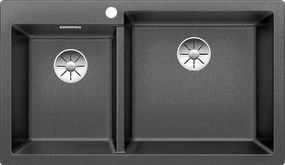Blanco Pleon 9 - Νεροχύτης Κουζίνας Γρανίτη 86x50 - Antracite