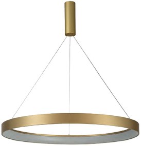 Φωτιστικό Οροφής 77-8148 Led 80cm Amaya Gold Mat Homelighting Aluminum,Acrylic