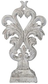 Διακοσμητικό Αντικείμενο Επιτραπέζιο Cornelius AV1231 21,1x8,9x38,1cm Grey Artekko Τσιμέντο