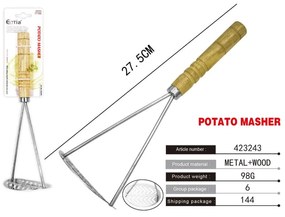 Πολτοποιητής Πατάτας 27.5cm - Potato masher