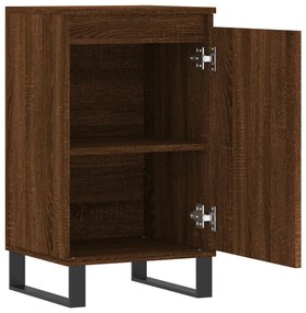 vidaXL Ντουλάπια 2 τεμ. Καφέ Δρυς 40x35x70 εκ. από Επεξεργασμένο Ξύλο