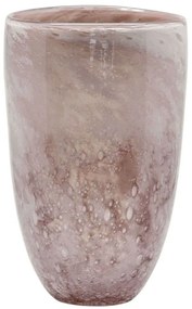 Βάζο Φυσητό Φυσαλίδες 15-00-23914 Φ18x29cm Somon-White Marhome Glass