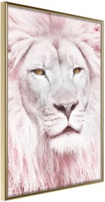 Αφίσα - Dreamy Lion - 30x45 - Χρυσό - Χωρίς πασπαρτού