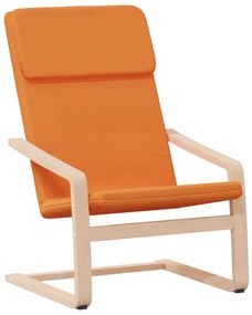Πολυθρόνα Relax Σκούρο Κίτρινο Υφασμάτινη - Κίτρινο