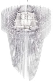 Φωτιστικό Οροφής Κρεμαστό Aria Medium 60x90 Transparent Slamp