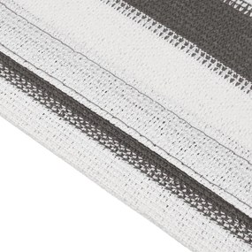 vidaXL Χαλί Σκηνής Ανθρακί / Λευκό 250 x 350 εκ.