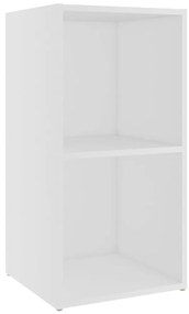 vidaXL Έπιπλα Τηλεόρασης 2 τεμ. Λευκά 72 x 35 x 36,5 εκ. Επεξ. Ξύλο