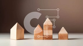 Intra Συλλεκτικό Ξύλινο Παζλ Plywood  4mm - Πυραμίδα ξύλινων μπλοκ σε ανοιχτόχρωμη επιφάνεια Σε Ξύλινο Κουτί - Διαστάσεις: 10x10 cm – 25 κομμάτια