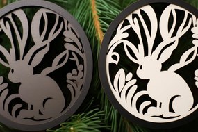 Σετ των 3 Intra απο ξύλο plywood 3mm-4mm πάχος - Cricut Πασχαλινό Laser Cut Δίασταση 4x4 cm INTRAFABR-91435660