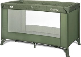 BABY COT CARINA 1 LAYER OIL GREEN STARS