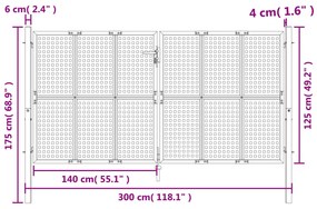 ΠΥΛΗ ΚΗΠΟΥ ΑΝΘΡΑΚΙ 300 X 125 ΕΚ. ΑΤΣΑΛΙΝΗ 154567