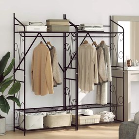 vidaXL Ανοιχτή Ντουλάπα Μονόχρωμο 2 pcs 78 x 36 x 160 εκ