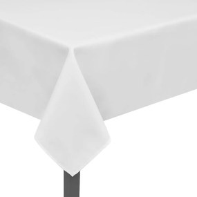 vidaXL Τραπεζομάντηλα 5 τεμ. Λευκά 250 x 130 εκ.