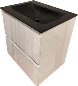 Karag Today 60 Bianco Nero - Βάση Επίπλου Με Νιπτήρα (60x47)