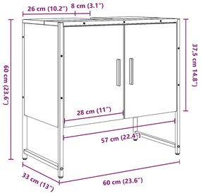 ΝΤΟΥΛΑΠΙ ΝΙΠΤΗΡΑ ΜΠΑΝΙΟΥ ΔΡΥΣ ΤΕΧΝΙΤΗΣ 80X33X60 CM 857705