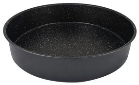 Ταψί Στρογγυλό Αντικολλητικό Magma 01-7218 Φ32cm Black Estia Αλουμίνιο