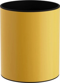 Καλάθι Απορριμμάτων (Φ20x24) Pam & Co 6lt 2024-603 Yellow Matt